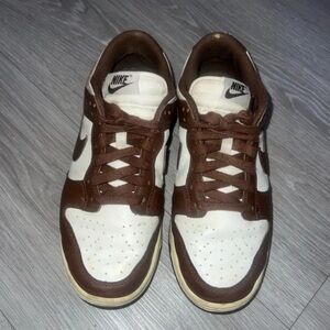 Nike Women's Brown and White Sneakers